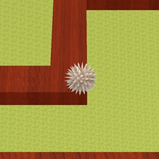 画像集#004のサムネイル/ハリネズミを操作する弾転がしゲーム「コロコロハーリィ」が配信開始